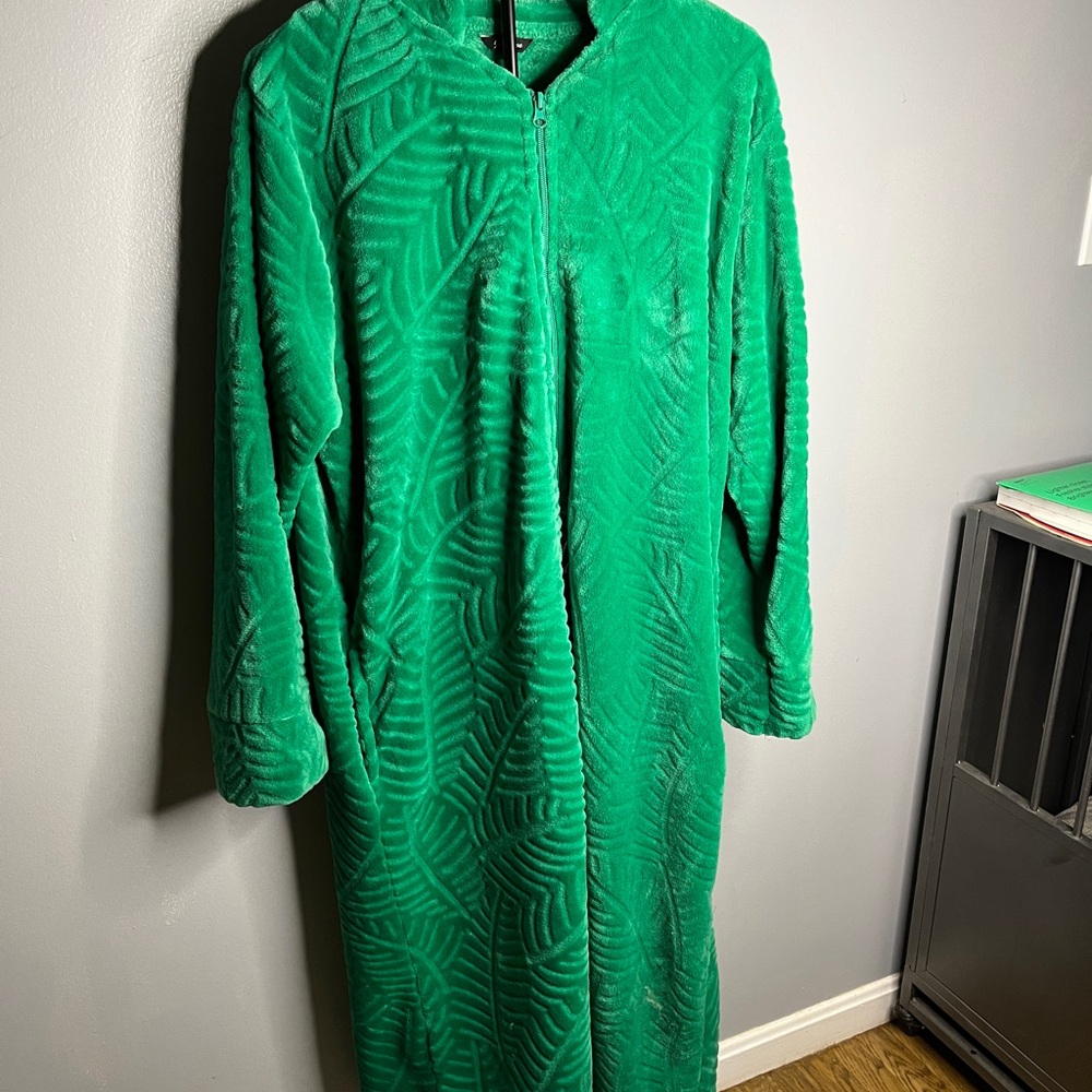Just Love Emerald Green Plush Hoodie